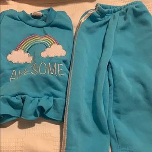 2 pc sweatsuit